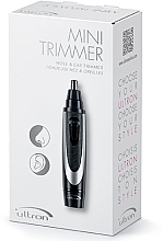 Парфумерія, косметика Водонепроникний тример для носа і вух, чорний - Ultron Mini Trimmer