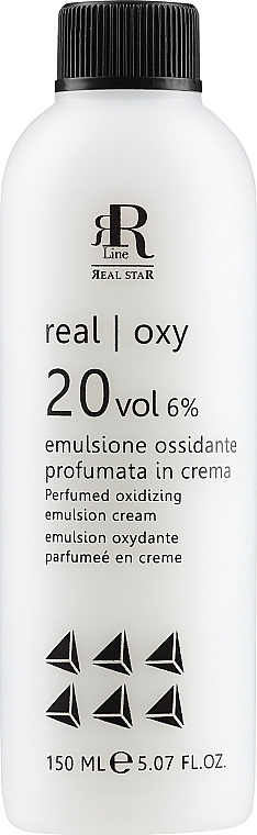 Парфумована окислювальна емульсія 6% - RRLine Parfymed Ossidante Emulsione Cream 6% 20 Vol — фото N1
