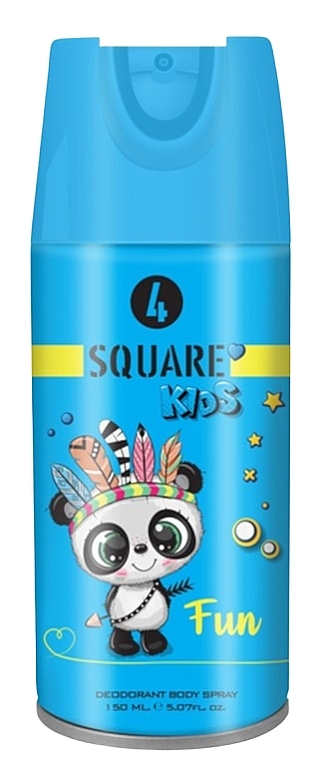 Дезодорант-спрей для дітей "Fun" - 4 Square Kids Fun Deodorant Body Spray — фото N1