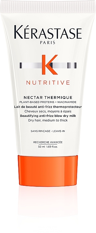 ПОДАРУНОК! Термоактивне молочко для нормального і товстого сухого волосся - Kerastase Nutritive Nectar Thermique — фото N1