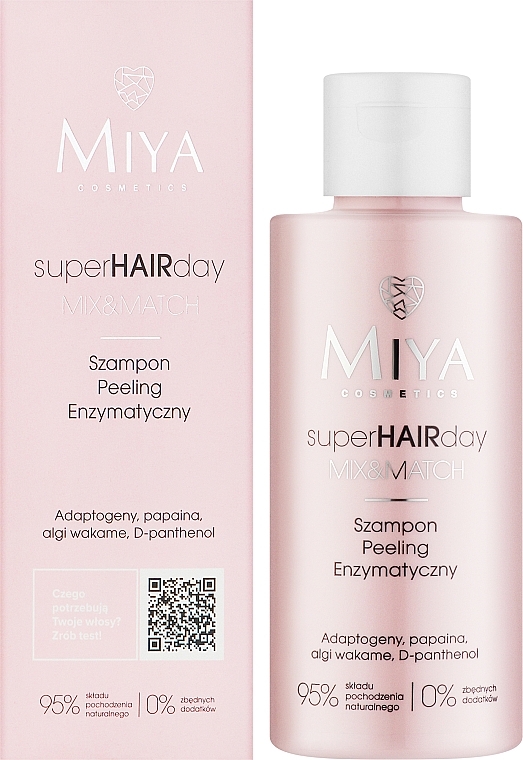 Ензимний шампунь-скраб для волосся - Miya Cosmetics SuperHAIRday — фото N2