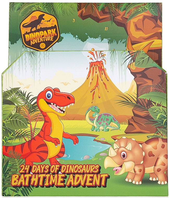 Набір "Адвент-календар" - Accentra Dinopark Adventure Bathtime Advent — фото N1