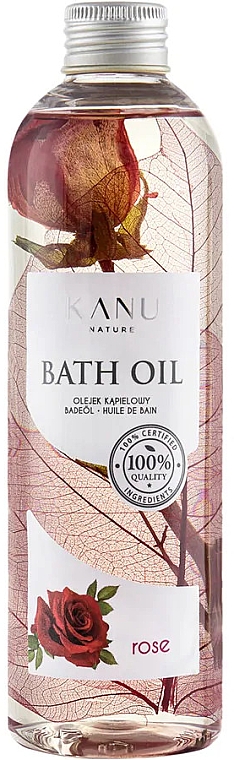 Масло для ванны "Роза" - Kanu Nature Bath Oil Rose — фото N1