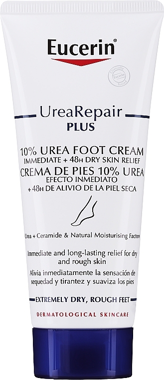 Інтенсивний крем для ніг - Eucerin Urea Repair Plus Foot Cream 10% Urea — фото N1
