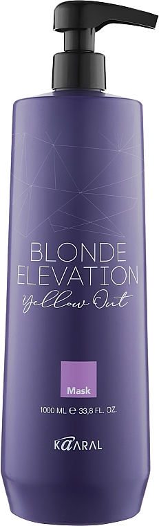 Маска для освітлення волосся - Kaaral Blonde Elevation Yellow Out — фото N3
