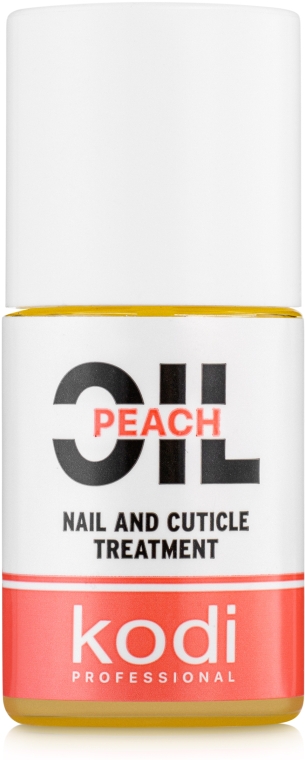 Масло для кутикулы "Peach" - Kodi Professional Peach Oil — фото N1