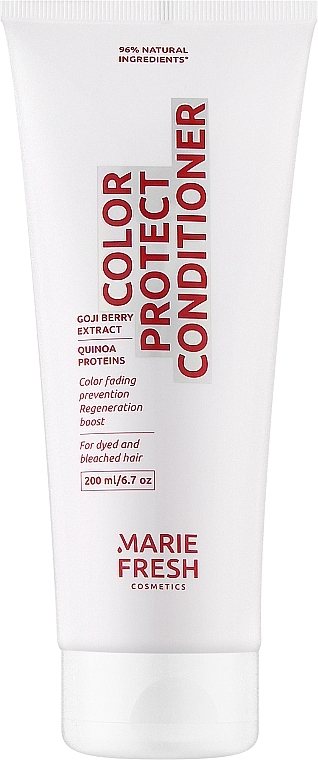 Кондиционер для защиты цвета окрашенных волос на основе антиоксидантов - Marie Fresh Cosmetics Color Protect Conditioner — фото N1