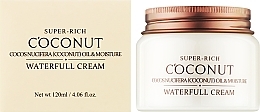 Зволожувальний крем для обличчя - Esfolio Super-Rich Coconut Waterfull Cream — фото N2