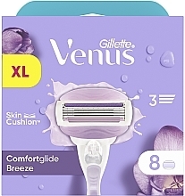 УЦЕНКА Сменные кассеты для бритья, 8 шт. - Gillette Venus Breeze * — фото N2