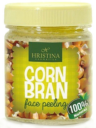 Пілінг для обличчя з насінням кукурудзи - Hristina Cosmetics Corn Bran Face Peeling — фото N1