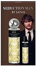 Духи, Парфюмерия, косметика Saphir Parfums Seduction Man De Saphir - Набор (edp/200ml + edp/30ml)