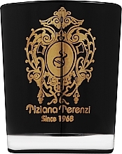 Парфумерія, косметика Tiziana Terenzi Foconero Scented Candle Black Glass - Ароматична свічка