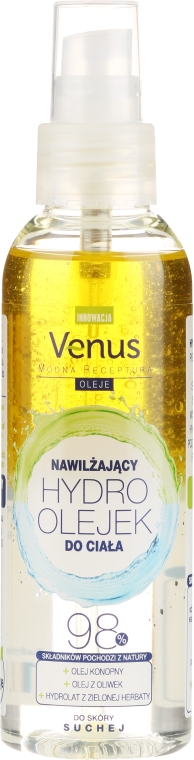 Увлажняющее гидро-масло для тела - Venus Hydro Oil Body — фото N2