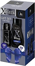 Набор - Jean Marc X Black (deo/150ml + gel/300ml) — фото N1