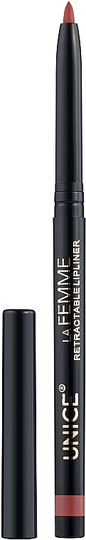 Стайлінговий олівець для губ - Unice La Femme Retractable Lipliner