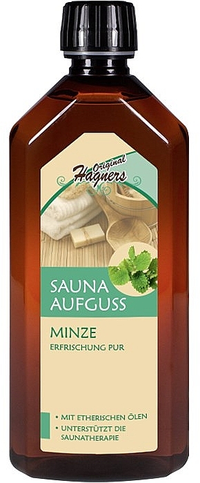 Настій для сауни "М'ята" - Original Hagners Sauna Infusion Mint — фото N1