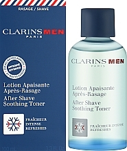 Заспокійливий тонік після гоління - Clarins Men After Shave Soothing Toner — фото N2