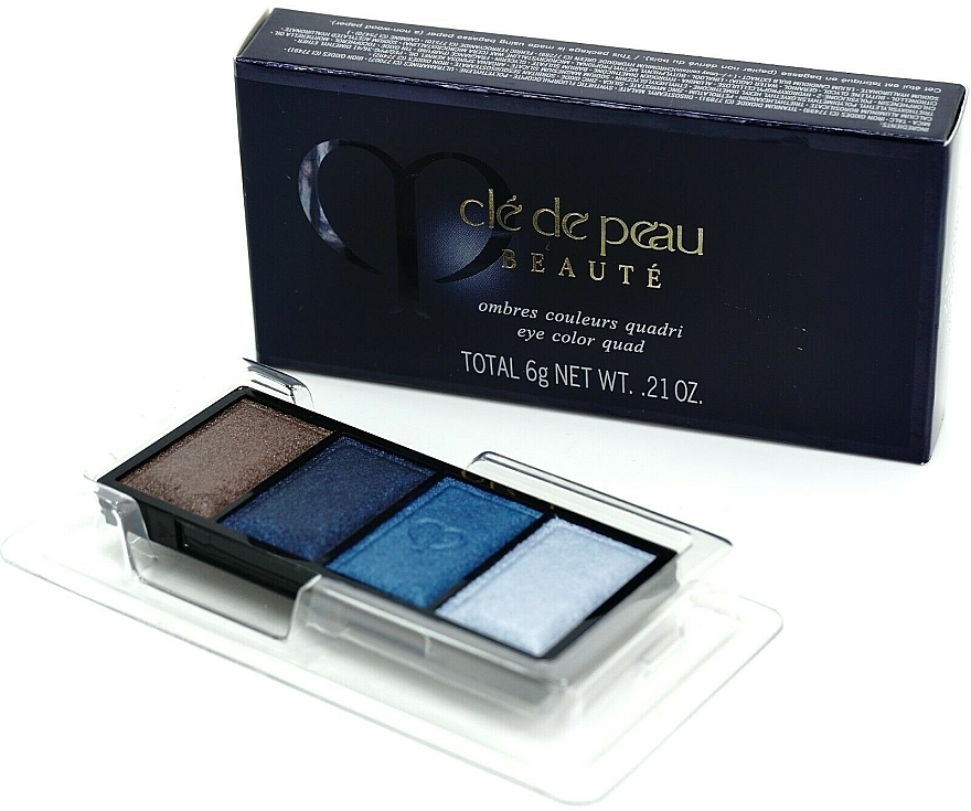 Палетка теней для век - Cle De Peau Beaute Eye Color Quad Refill — фото N4