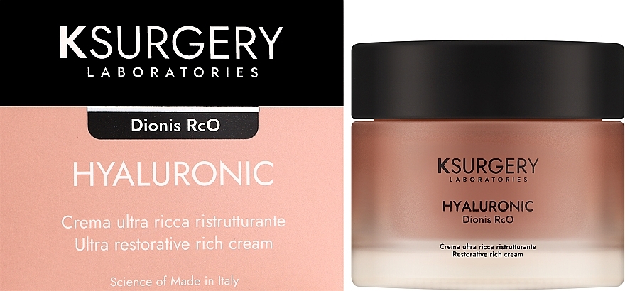 Ультранасичений крем для обличчя - K-Surgery Hyaluronic Dionis Rco — фото N2