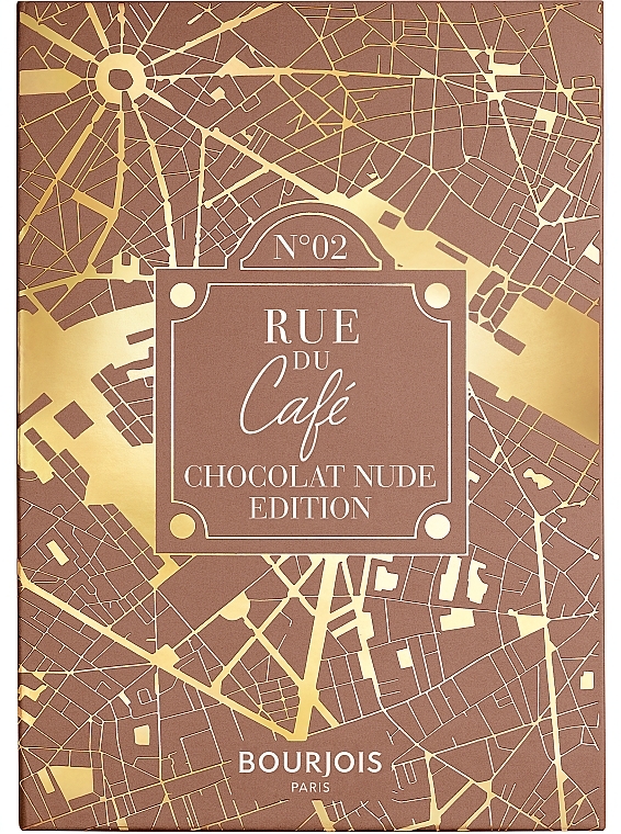 Палетка теней для век - Bourjois Rue Du Cafe Palette — фото N2