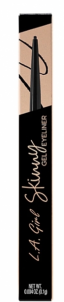 Підводка для очей - L.A. Girl Eyeliner Skinny Gel — фото N1