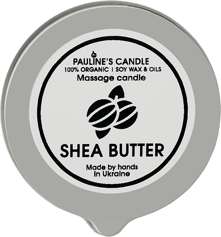 Массажная свеча "Масло ши" - Pauline's Candle Shea Butter Manicure & Massage Candle — фото N5