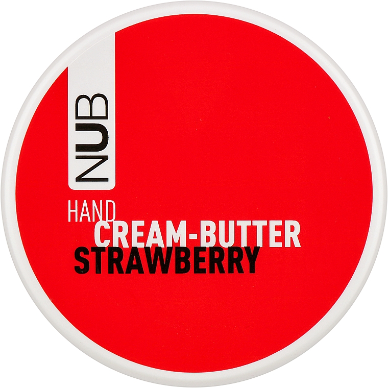 Крем-батер живильний для рук - NUB Spa Care Hand Cream Butter Strawberry — фото N1