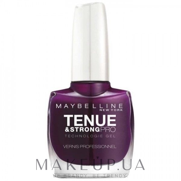 Лак для ногтей - Maybelline New York Tenue & Strong Pro — фото 270 - Ever Burgundi