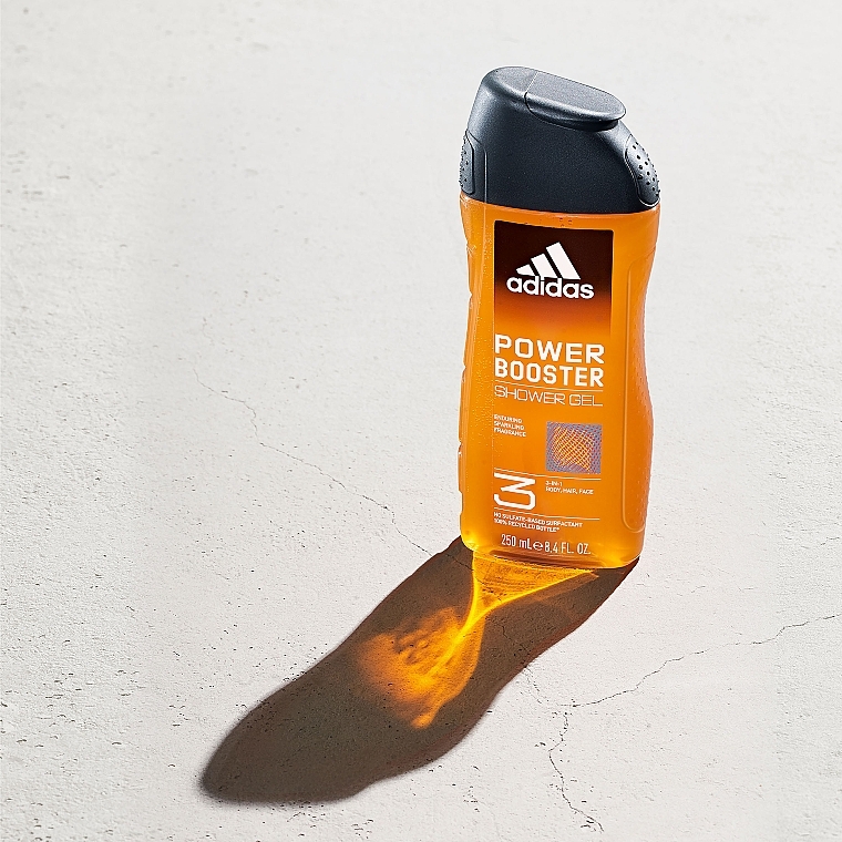 Гель для душа 3 в 1 - Adidas Adidas Power Booster Shower Gel 3-In-1 — фото N2