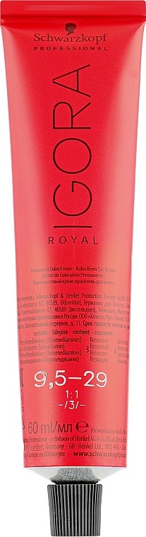 Перманентная крем-краска для волос - Schwarzkopf Professional Igora Royal PearlEscence — фото N2