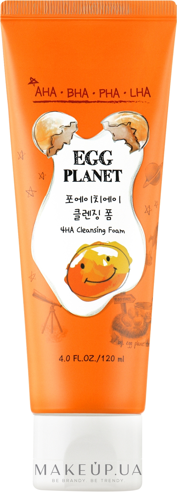Пенка для умывания с кислотами - Daeng Gi Meo Ri Egg Planet 4HA Cleansing Foam — фото 120ml