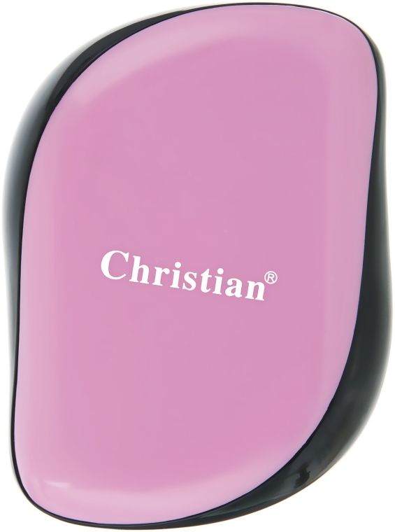 Расческа для волос с технологией Тангл Тизер "Compact Style", светло-розовая - Christian — фото N2