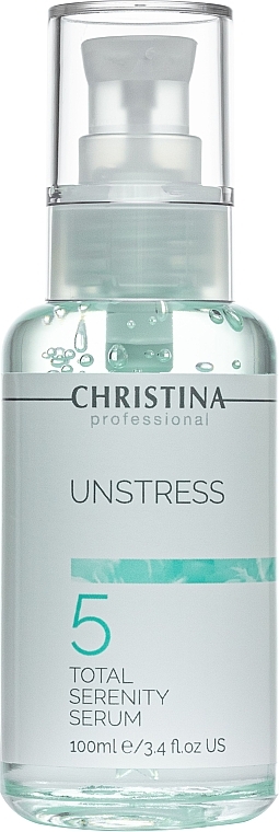 Успокаивающая сыворотка «Тоталь» - Christina Unstress Total Serenity Serum — фото N3