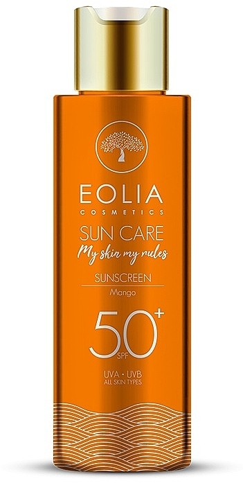 Солнцезащитный крем "Манго" - Eolia Sun Care Sunscreen SPF 50+ Mango — фото N1