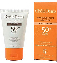 Крем для лица солнцезащитный тонирующий - Gisele Denis Color Facial Sunscreen SFP 50+ — фото N1