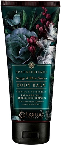 Бальзам для тіла "Апельсин і білі квіти" - Barwa Spa Experience Body Balm — фото N1
