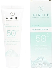 Сонцезахисна легка емульсія для обличчя - Atache Be Sun Light Emulsion Spf 50+ — фото N1