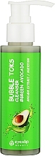 Пінка киснева для вмивання - Eyenlip Ceramide Green Toks Bubble Cleanser — фото N1