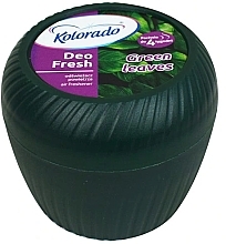 Парфумерія, косметика Гелевий освіжувач повітря "Зелене листя" - Kolorado Deo Fresh