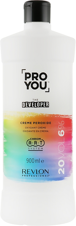 Крем-пероксид для волос 6% - Revlon Professional Pro You The Developer 20 Vol — фото N3