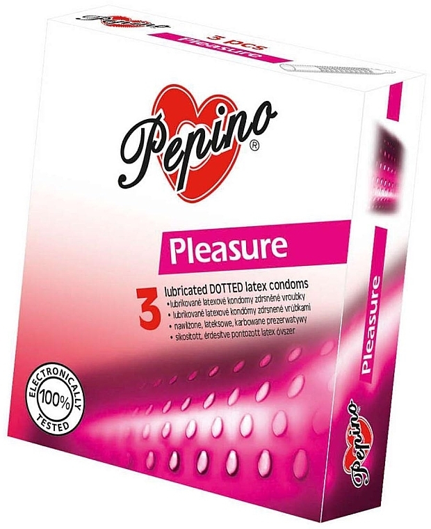 Презервативы, 3 шт. - Pepino Pleasure  — фото N1