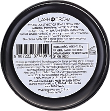 Фіксувальний гель-мило для брів - Lash Brow Soap — фото N2