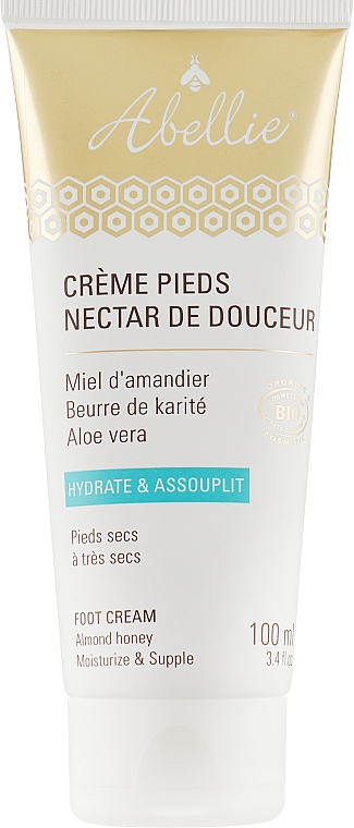 Крем для ніг "Нектар насолоди" - Abellie Creme Pieds Nectar De Douceur — фото N1