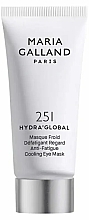 Охлаждающая маска для кожи вокруг глаз - Maria Galland Paris 251 Hydra Global Anti-Fatigue Cooling Eye Mask — фото N1