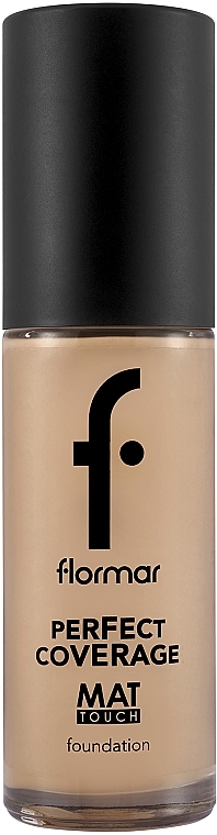 Flormar Perfect Coverage Mat Touch Foundation - Flormar Perfect Coverage Mat Touch Foundation — фото N1