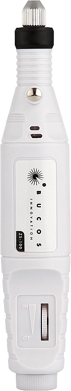 Портативный фрезер-ручка на 20000 об./мин, белая - Bucos ZS-100  — фото N9