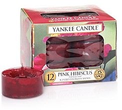 Духи, Парфюмерия, косметика Чайные свечи - Yankee Candle Scented Tea Light Candles Pink Hibiscus