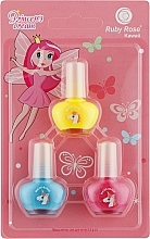 Духи, Парфюмерия, косметика Детский набор лаков для ногтей, HB-K2109 - Ruby Rose Princess's Dream