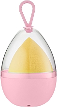 Спонж для макияжа "Киндер" каплевидный, PF-68, желтый - Puffic Fashion — фото N3