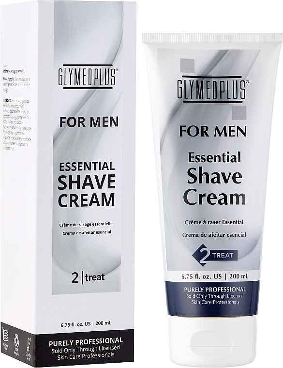 Крем для бритья - GlyMed Plus For Men Essential Shave Cream — фото N2